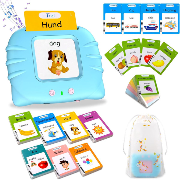 Sprechende Flash-Karten, Standard Deutsch-255 BläTter 510 WöRter, Sprechende Fla-image