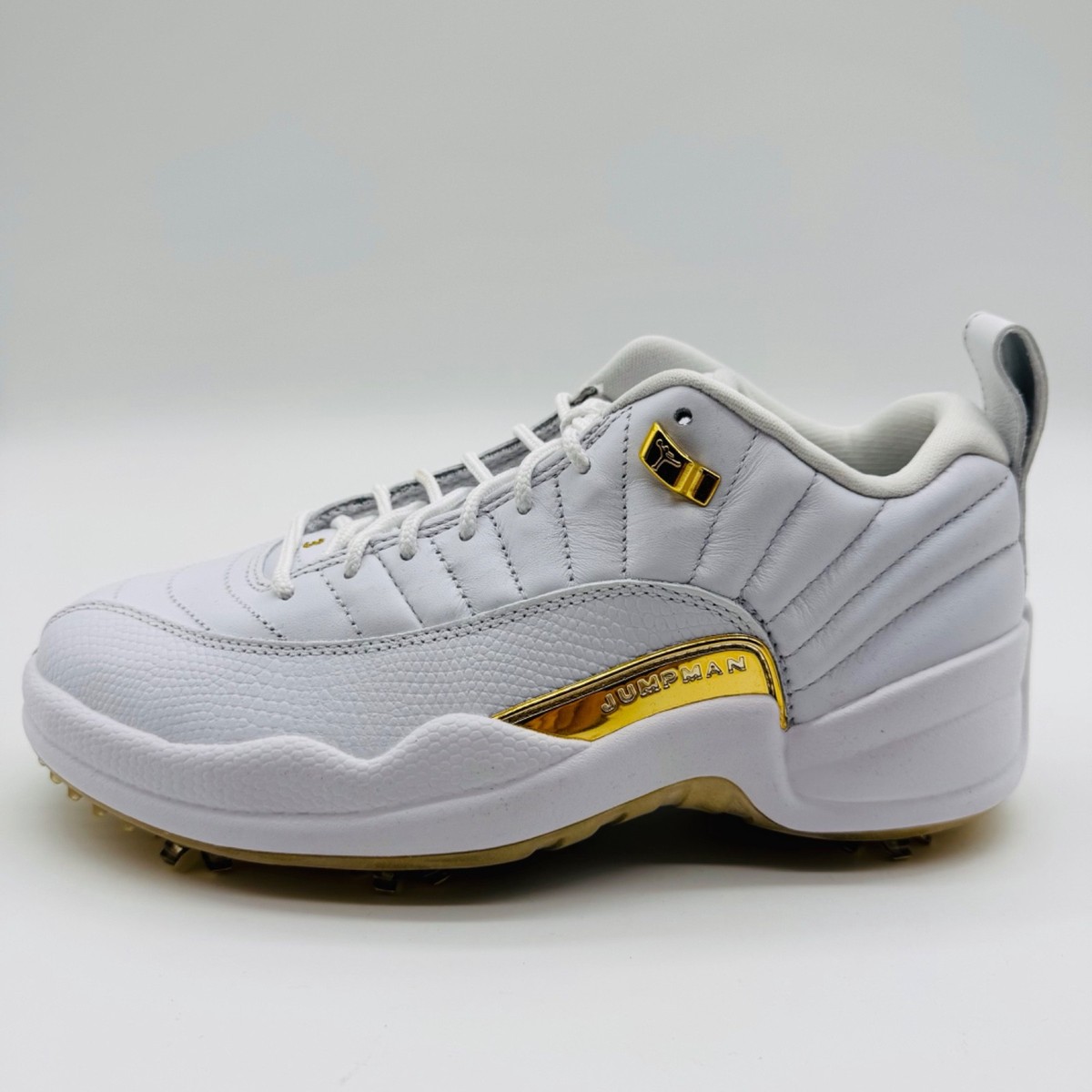Nike Air Jordan 12 Golf Low MASTERS EDITION White Gold DM0106-117 Men's Size 7 195869272023| eBay