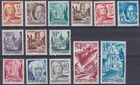 French Zone Württemberg 1/13 1st Stamp Issue MNH Set
