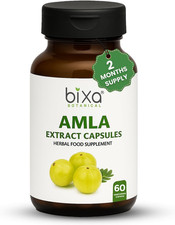 Amla Extract Capsule Indian Gooseberry, Emblica Officinalis Ideal Vitamin C Su