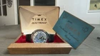 Rare Vintage Timex Blue Nebula Electronic M87 - 42mm UFO Case - Running - Snappy