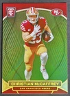 2024 Panini Totally Certified Football Mirror Platinum Green Christian McCaffrey #81
