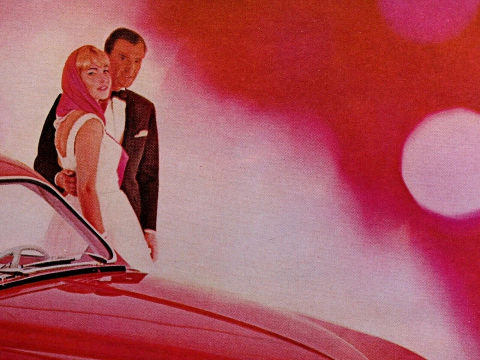 1965 Saab Turismo Vintage Longer Lovelier Livelier-Original Print Ad 8.5 x 11 " - Image 2 of 4