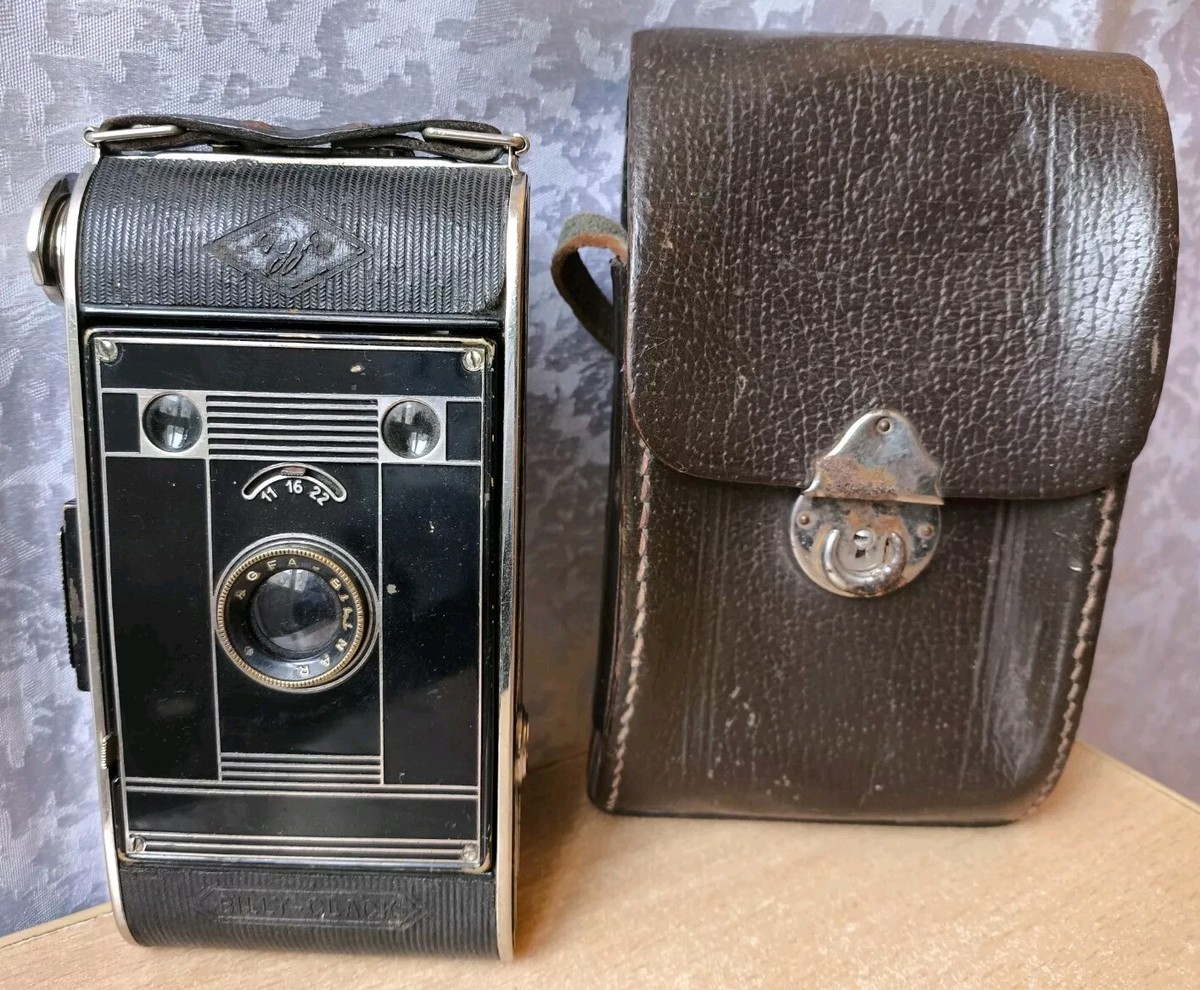 RARE antique vintage camera Art Deco Agfa Billy-Clack