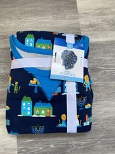 New Family Sleep Women  s Blue Pajama Set Hanukkah Menorah Dreidel Lion Size 3XL