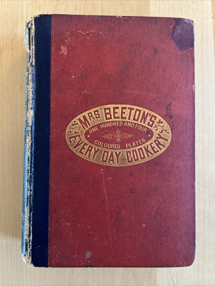 Mrs Beetons Every Day Cookery and Housekeeping Book 1870s Cookbook - Image 2 of 4
