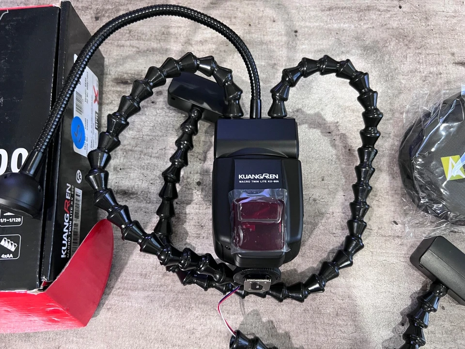 As-is Damaged KUANGREN Macro Twin Lite KX-800 - Image 3 of 3