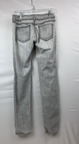 2.1 Denim Skinny Distressed Destroyed graue Jeans Größe 27 Damen Forever 21 - Bild 3 von 12