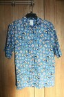 New with Tags! Rare Disney Store Mickey Minnie Mouse Hawaii Aloha Shirt Size M
