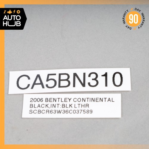 Bentley Continental GT Battery Stabilization Control Load Module OEM 61k - Picture 13 of 13