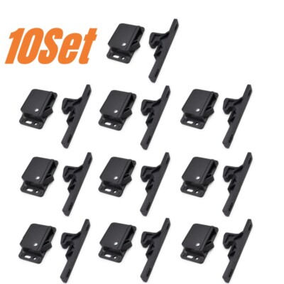 10Pack Grabber Catch 10 LB Cabinet Push-to-Close Latch RV Boat Hardware Well C