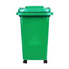 Recycling Wheelie Bin Dustbin Rubbish Waste Trash Kitchen Home Office 30L 50L