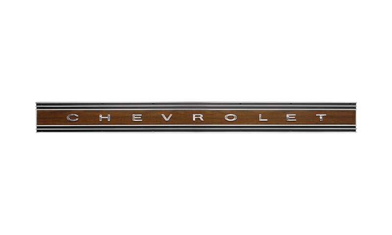 Tailgate Molding - Woodgrain with CHEVROLET Letters | eBay