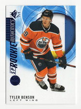 NM- 2020 SP 122 Tyler Benson  Blue Edmonton Oilers Card