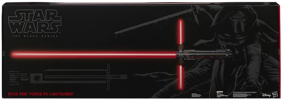 Star Wars Black Series Force FX Lightsaber Kylo Ren Toy Takara