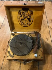 Hi-Yo Silver Lone Ranger 1950's Vintage Authentic Original Record Player RARE