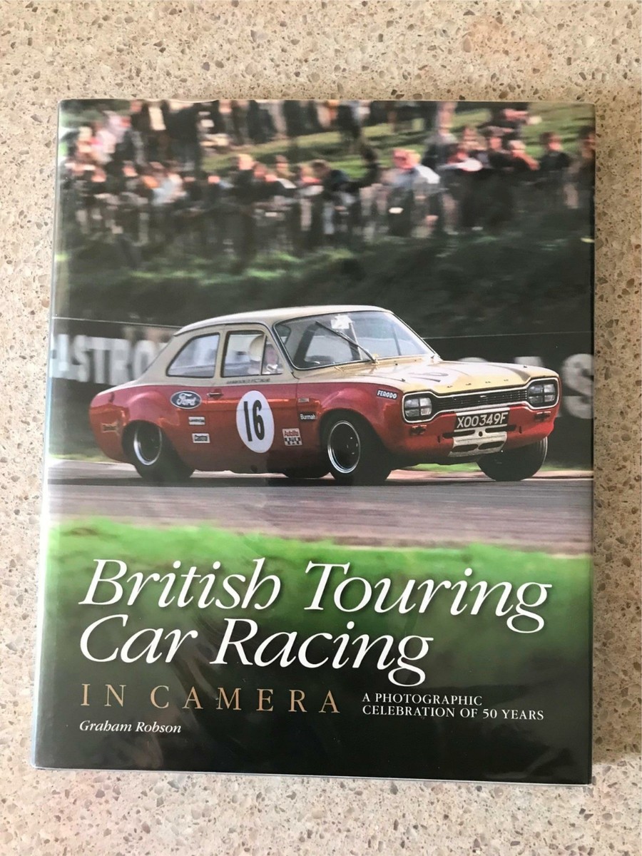 洋書 British Touring Car Racing British Touring Car Racing in Camera Multi signed rare book