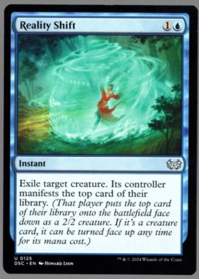 Reality Shift 0125 Non Foil Uncommon Duskmourn MTG Near Mint