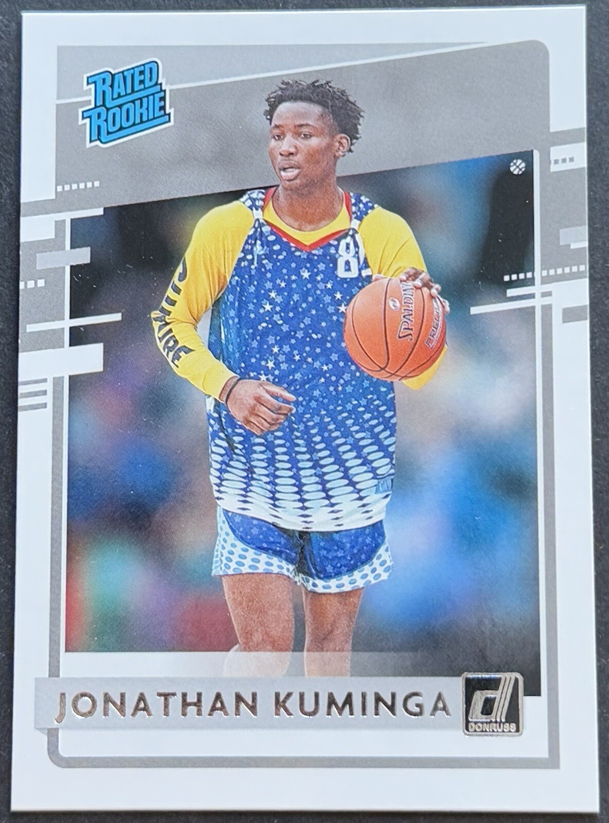 2021 Panini Chronicles Donruss Draft Picks #30 Jonathan Kuminga Rated Rookie