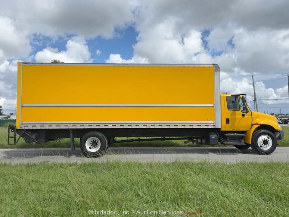 2018 International 4300 S/A Dry Van Enclosed Cargo Truck Cummins A/T bidadoo eBay