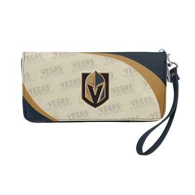 Vegas Golden Knights NHL Women's Curve Zip Organizer Wallet / Purse