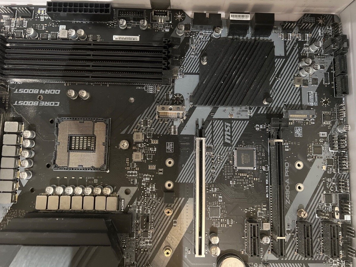 Intel Core i7-10700K Unlocked + MSI Z490 - A PRO LGA1200 Desktop