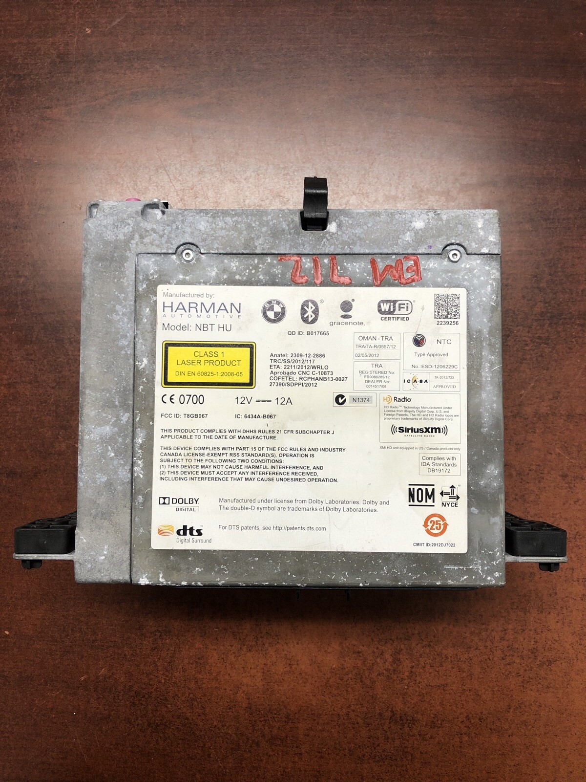 2014 BMW M5 F10 OEM GPS Navigation CD Radio Player Head Unit 