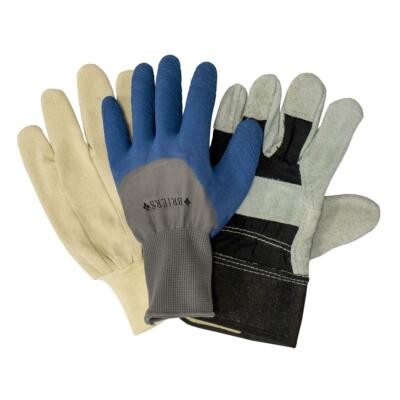 Briers Mehrzweck Schutz Dreierpack Unisex Größe L Gartenhandschuhe
