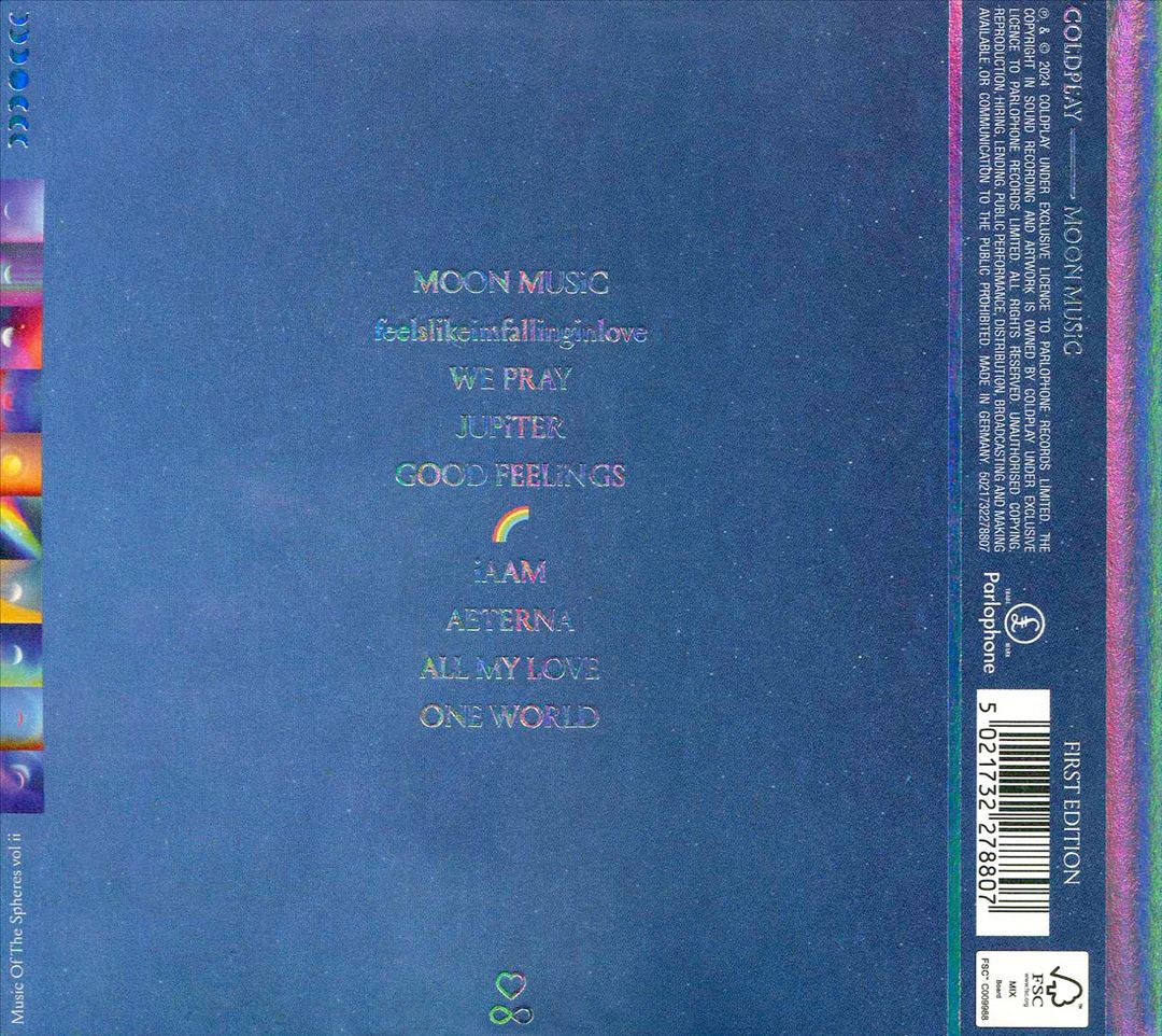 COLDPLAY MOON MUSIC NEW CD 5021732278807| eBay COLDPLAY MOON MUSIC NEW CD 5021732278807| eBay