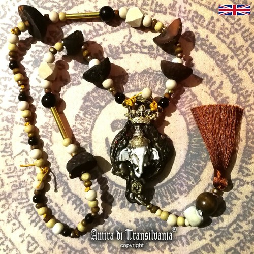 collana etnico amuleto induista talismano pendente ciondolo ganesha elefante oro - Foto 3 di 24