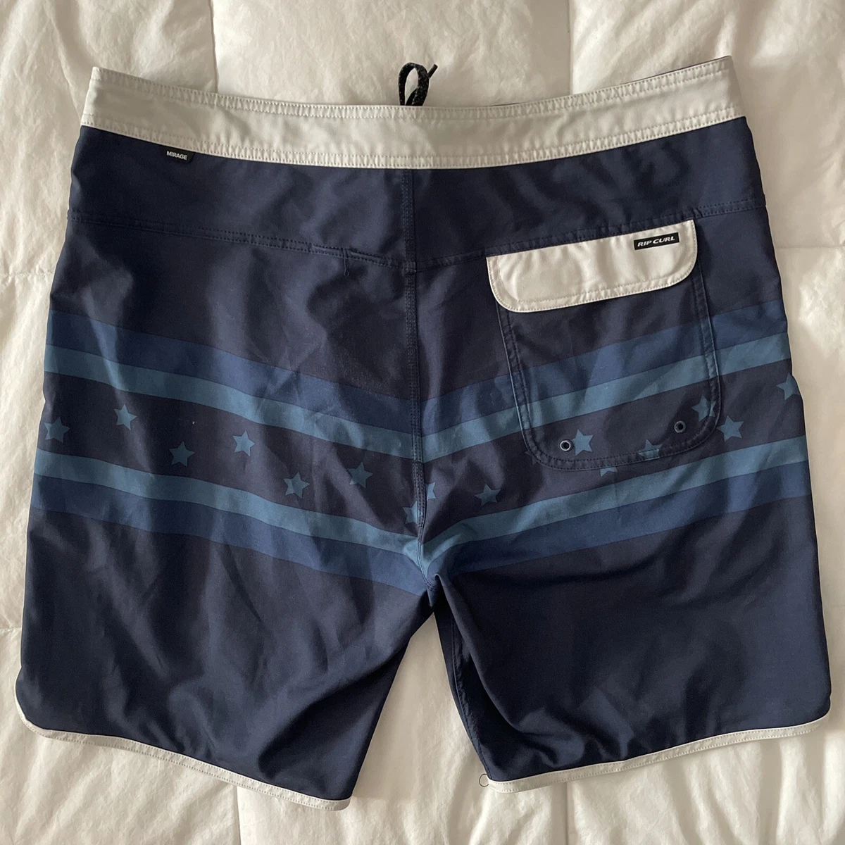 Rip Curl Mirage Mens Board Shorts Swim Trunks Size 38 Blue eBay