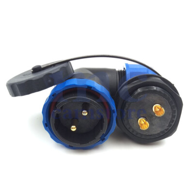 SD28 2-26Pin Flange Elbow Aviation Cable Connector,IP67 Waterproof Plug + Socket