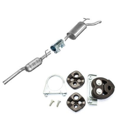 Auspuff Montagezubehör Mittel / Endtopf für Mercedes W210 E 200-230 2.0 2.3 2.2D