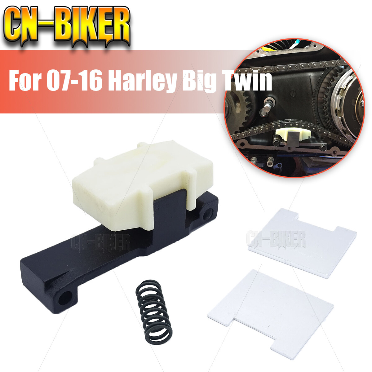 For 20072016 Harley Touring Automatic Primary Chain Tensioner Self