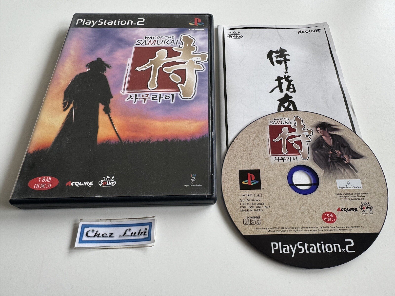 Way Of The Samurai - Sony PlayStation PS2 - Korean Version - Avec Notice