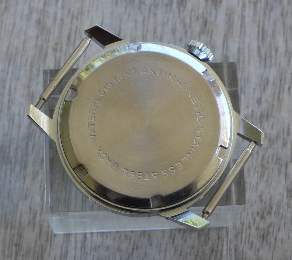 Boîtier De Montre NOS Venus Pour Calibre AS 1130 - 35.20mm - Acier Suisse