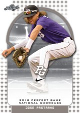 10-Count Lot Jose Pastrano 2018 Leaf Perfect Game NIKE All-American Rookies