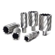 HSS MAGNETIC DRILL CUTTERS ANNULAR MAG DRILL BROACH HOLE CUTTER BIT VARIOUS SIZE