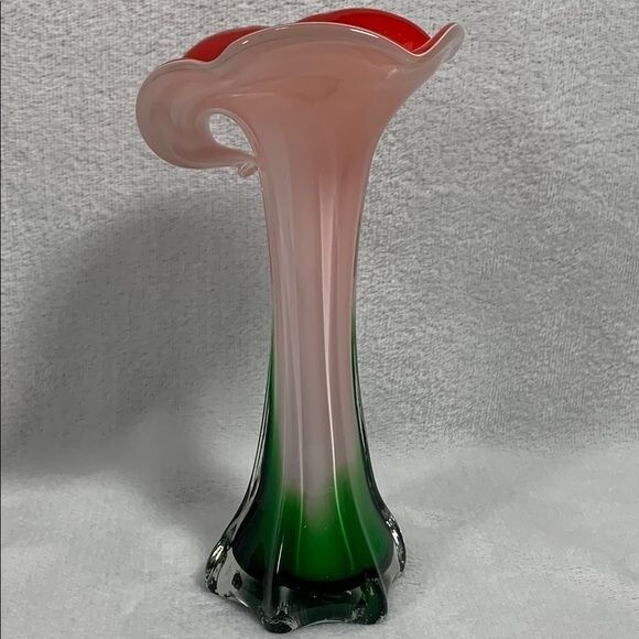 工芸品 FORNASA De MVRAN A L'INSEGNA DEL MORETO Vintage Fornasa De Murano l'Insegna Del Moreto White Inside