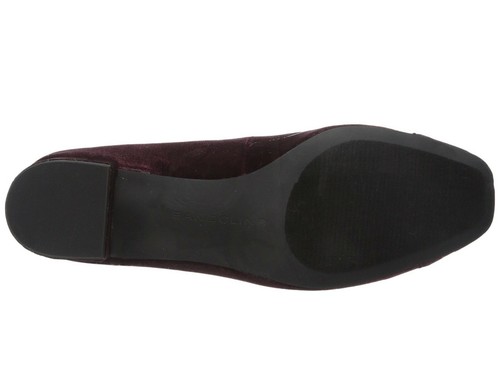 BANDOLINO Women's Burgundy Vinous Velvet Velour Pumps Classic Shoes Bow Size 8.5 - Picture 8 of 12