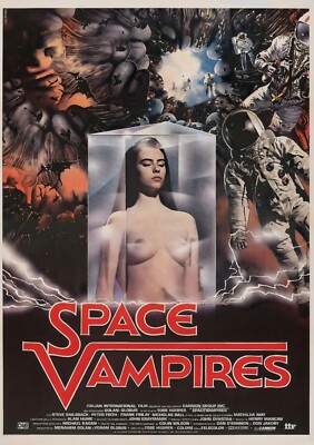 Lifeforce 1985 Italian Tobe Hooper Movie Poster Wall Art B3 B4