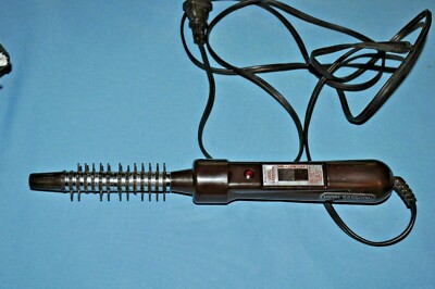 VINTAGE VIDAL SASOON VS 112 CURLING Brush IRON 3/4'' Barrell Bristles High Low