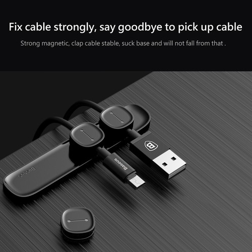 Starnearby Kabel Magnetclips, Schreibtisch-Kabel-Management, Mehrzweck Kabel Org - Afbeelding 9 van 11