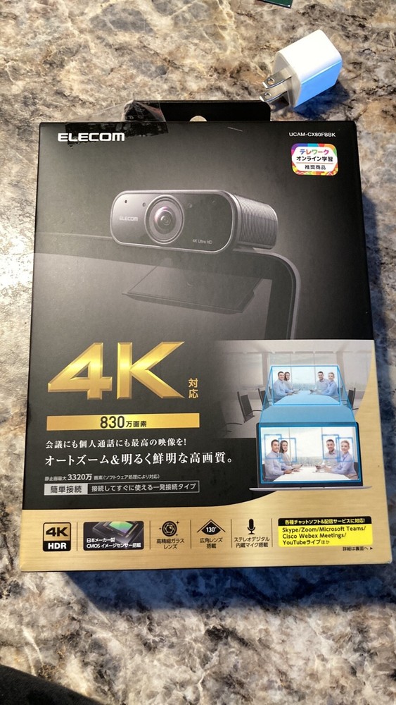 elecom 4k camera