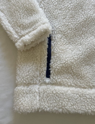 j crew Crew it’s Boys 1/4 Zip Cozy Pullover Size Boys 16 White - Picture 2 of 7