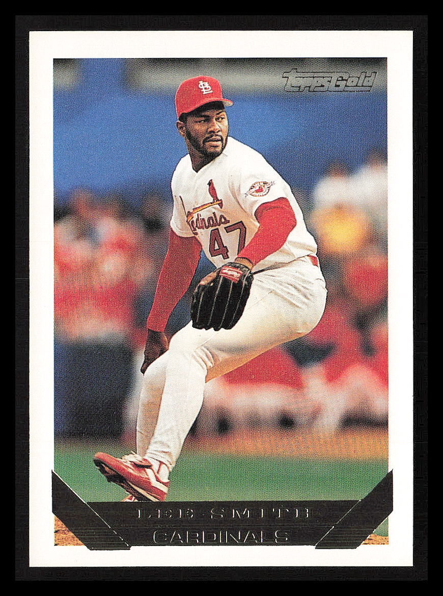 Lee Smith 1993 Topps Gold #12  St. Louis Cardinals