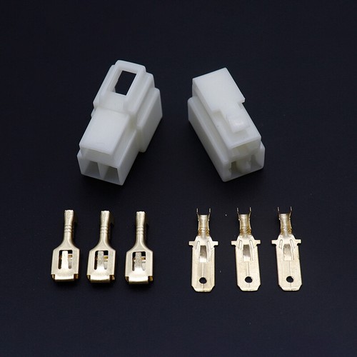 Connettore elettrico multispina 1-12 pin via 6,3 mm spina blocco morsetto e crimpanti - Foto 4 di 19