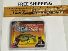 TOM Mann's Pogo Shad FISHING LURE  3D PHOTO LURE FINISH SIGNED CRANKBAIT NOS NIP