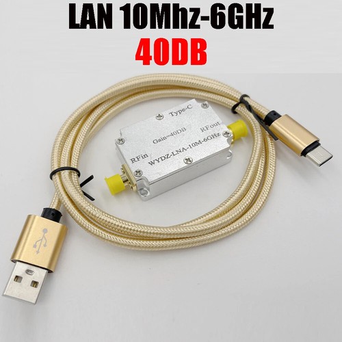 LAN 10M-6Ghz High Flatness Amplifier 10/40DB Front End Receiver RF Signal Drive - Picture 16 of 16