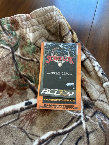 NWT Realtree Heavyweight Camo Timber Fleece Ankle Zip Men's 2XL - Picture 9 of 17